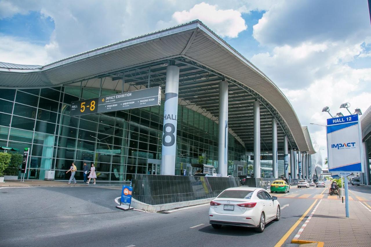 ป็อปปูล่าคอนโด เมืองทองธานี ใกล้ Impact 酒店 公寓 Bangkok Exterior foto